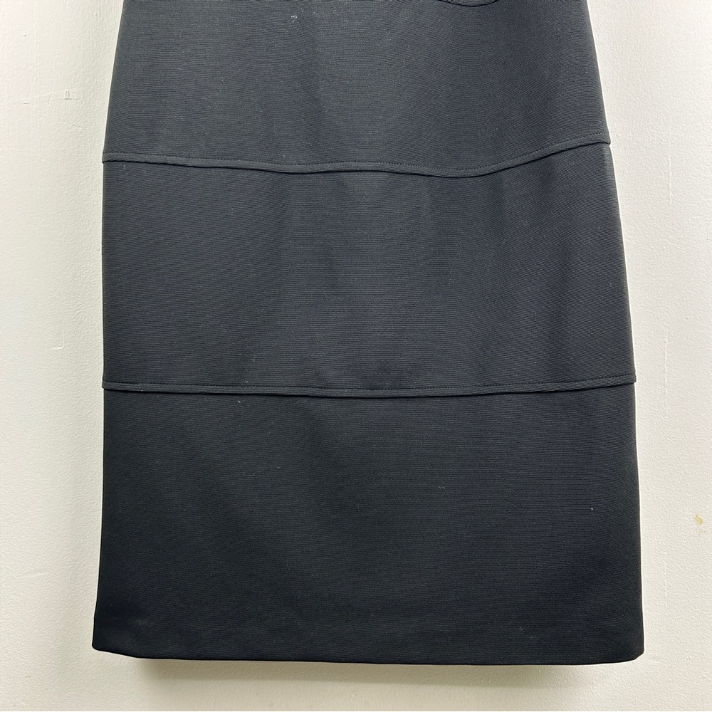 Joseph Ribkoff Black Studded Bondage Dress - Picture 3 of 8